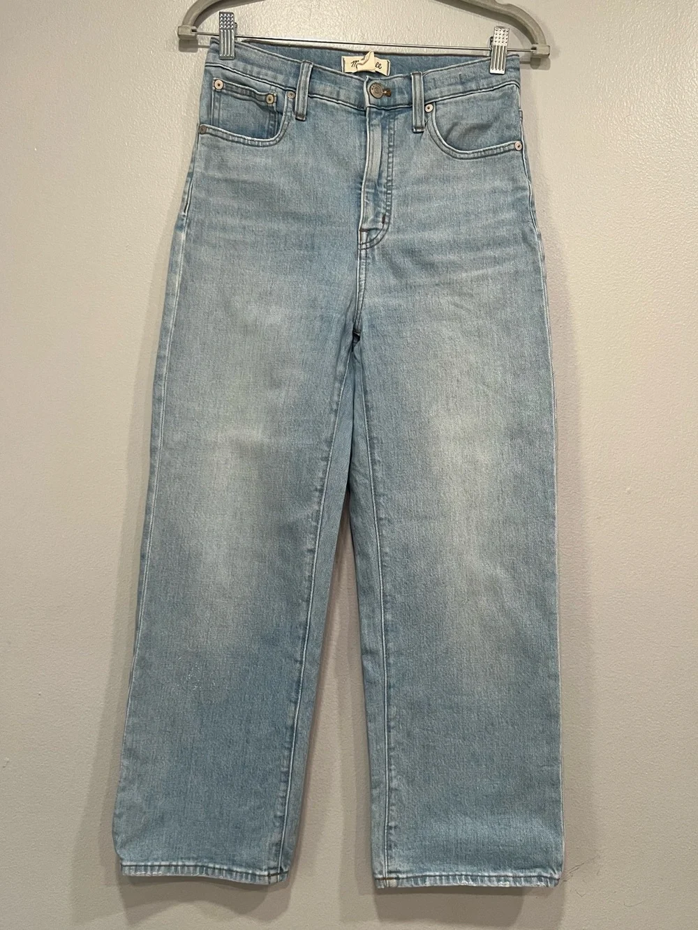 Madewell Slim wide leg Crop jeans size 26 - Picture 2 of 10